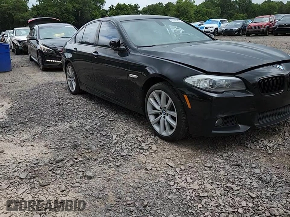 2013 BMW 5 Series 550i xDrive with VIN WBAFU9C55DDY72065, listed as a Copart auction lot 63023675 with 117,592 mi miles and Salvage title. Bid and sale history available at DreamBid. Image 13.