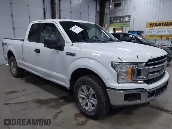 2018 Ford F-150 XL with VIN 1FTFX1EGXJFC55772, listed as a IAAI auction lot 41836766 with 174,882 mi miles and . Bid and sale history available at DreamBid. Image 1.