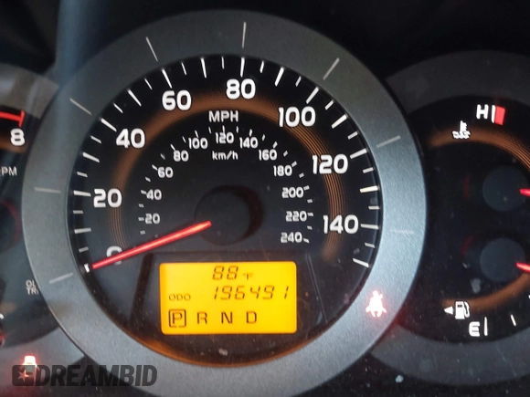 2009 Toyota RAV4 Sport with VIN JTMBK32V795081561, listed as a IAAI auction lot 42644178 with 196,491 mi miles and . Bid and sale history available at DreamBid. Image 16.