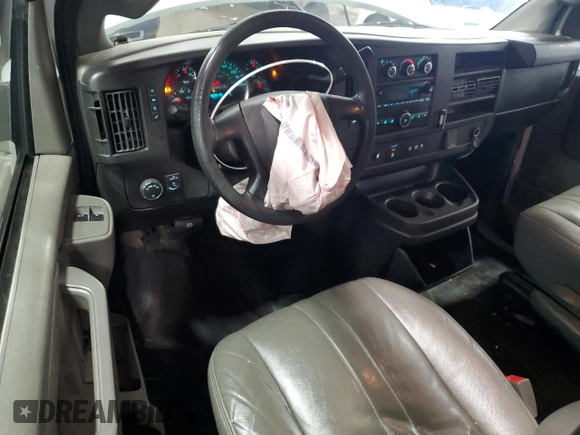 2018 Chevrolet Express Cargo Van with VIN 1GCWGAFP5J1242813, listed as a Copart auction lot 42059045 with 98,879 mi miles and Salvage Title. Bid and sale history available at carsss.com. Image 8.