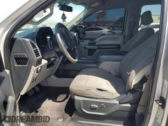 2015 Ford F-150 XL with VIN 1FTEW1CP6FKF21384, listed as a Copart auction lot 64250545 with 259,879 mi miles and Salvage title. Bid and sale history available at DreamBid. Image 7.
