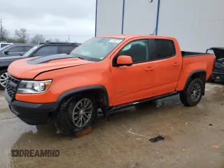 2019 Chevrolet Colorado 4WD ZR2 z VIN 1GCPTEE17K1174620, wystawiony jako Copart lot #52380175 z przebiegiem 147 713 mil mil oraz Szkoda całkowita • Salvage title. Historia ofert i sprzedaży dostępna na DreamBid. Obrazek 1.