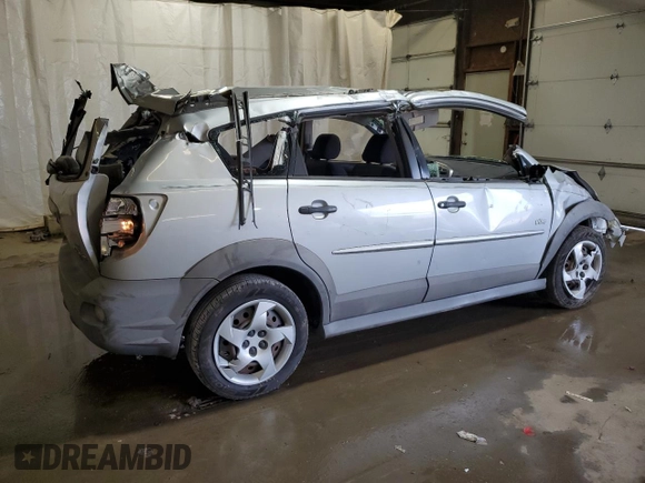 2008 Pontiac Vibe with VIN 5Y2SL658X8Z401466, listed as a Copart auction lot 78383874 with Not Provided miles and Salvage Title. Bid and sale history available at DreamBid. Image 3.