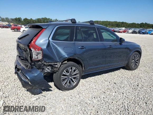 2022 Volvo XC90 Momentum with VIN YV4102CK4N1845770, listed as a Copart auction lot 76307074 with 31,624 mi miles and Salvage Title. Bid and sale history available at DreamBid. Image 3.