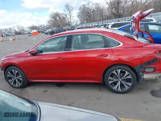 2020 Volkswagen Passat 2.0T SEL with VIN 1VWCA7A3XLC024205, listed as a IAAI auction lot 41782065 with 48,467 mi miles. Bid and sale history available at carsss.com. Image 15.