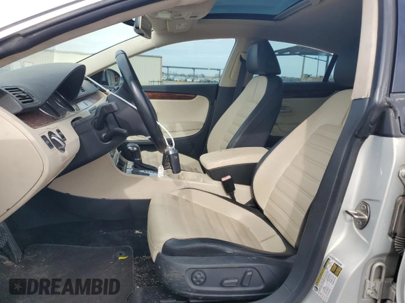 2011 Volkswagen CC Lux Plus with VIN WVWHN7AN9BE706459, listed as a Copart auction lot 43211955 with 121,250 mi miles and Clean Title. Bid and sale history available at carsss.com. Image 7.