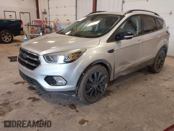 2017 Ford Escape Titanium with VIN 1FMCU9J94HUD92984, listed as a IAAI auction lot 41708720 with 176,550 mi miles. Bid and sale history available at carsss.com. Image 17.