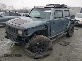 2006 Hummer H3 z VIN 5GTDN136168238726, wystawiony jako Copart lot #87466614 z przebiegiem 207 037 mil mil oraz Szkody całkowita. Historia ofert i sprzedaży dostępna na DreamBid. Obrazek 1.