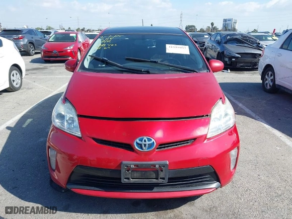2012 Toyota Prius One with VIN JTDKN3DU2C1613597, listed as a IAAI auction lot 41555957 with NaN miles. Bid and sale history available at carsss.com. Image 12.