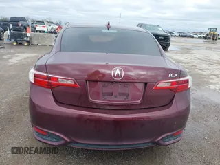 2016 Acura ILX w/Premium Pkg with VIN 19UDE2F72GA002695, listed as a IAAI auction lot 41527504 with 167,756 mi miles. Bid and sale history available at carsss.com. Image 16.