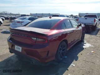 2019 Dodge Charger R/T with VIN 2C3CDXCT3KH722212, listed as a IAAI auction lot 41344088 with 91,741 mi miles. Bid and sale history available at carsss.com. Image 4.
