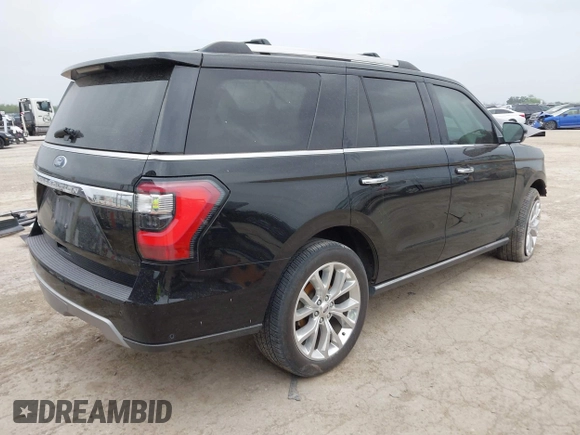 2018 Ford Expedition Limited with VIN 1FMJU1KT9JEA58954, listed as a IAAI auction lot 42290727 with 123,004 mi miles and . Bid and sale history available at DreamBid. Image 4.