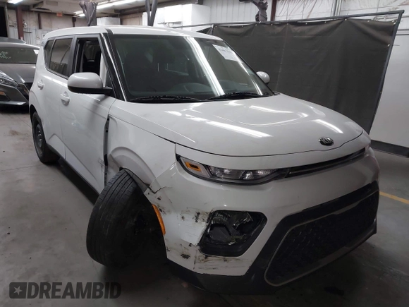 2020 Kia Soul S with VIN KNDJ23AUXL7024951, listed as a IAAI auction lot 42067503 with 75,969 mi miles. Bid and sale history available at carsss.com. Image 1.
