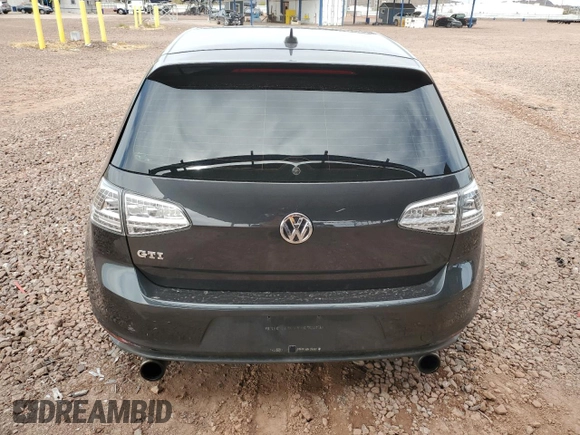 2015 Volkswagen Golf GTI SE with VIN 3VW5T7AUXFM094902, listed as a Copart auction lot 49430315 with 101,672 mi miles and Salvage Title. Bid and sale history available at carsss.com. Image 6.