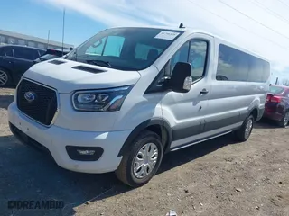 2023 Ford Transit Passenger Wagon XL with VIN 1FBAX2YG2PKA45201, listed as a IAAI auction lot 41796428 with 34,040 mi miles. Bid and sale history available at carsss.com. Image 20.