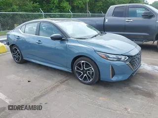 2024 Nissan Sentra SR with VIN 3N1AB8DV8RY359279, listed as a IAAI auction lot 42156127 with 2,039 mi miles and . Bid and sale history available at DreamBid. Image 1.
