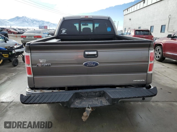 2012 Ford F-150 XL with VIN 1FTFX1EF1CFC58120, listed as a Copart auction lot 46493245 with 174,596 mi miles and Salvage Title. Bid and sale history available at carsss.com. Image 6.