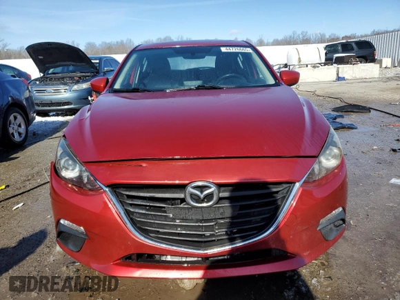 2014 Mazda 3 i Grand Touring with VIN JM1BM1M7XE1118584, listed as a Copart auction lot 44726665 with 131,062 mi miles and Salvage Title. Bid and sale history available at DreamBid. Image 5.