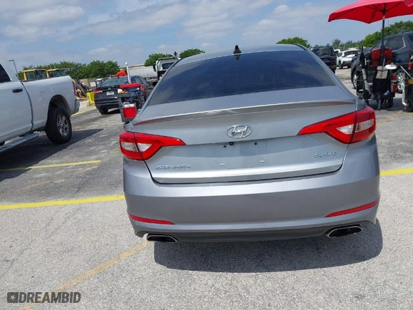 2015 Hyundai Sonata 2.4L Limited with VIN 5NPE34AF8FH060529, listed as a IAAI auction lot 42099311 with 98,546 mi miles. Bid and sale history available at carsss.com. Image 16.