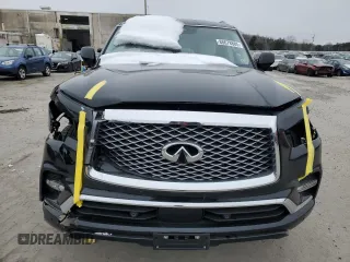 2024 Infiniti QX80 LUXE with VIN JN8AZ2AE0R9330122, listed as a Copart auction lot 88678885 with 6,783 mi miles and Salvage Title. Bid and sale history available at carsss.com. Image 5.