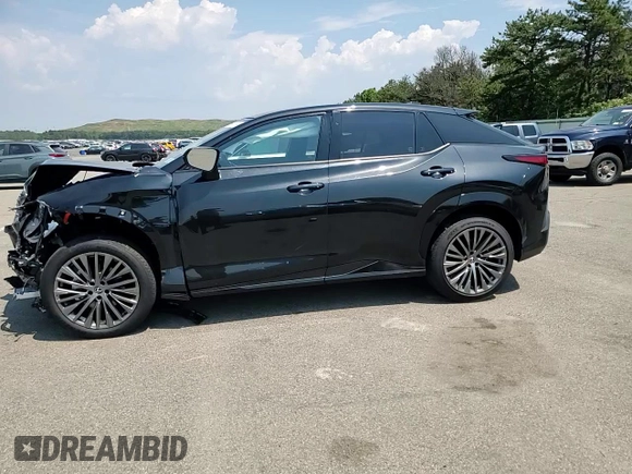 2023 Lexus RZ 450e Premium z VIN JTJAAAAB9PA013516, wystawiony jako Copart lot #58725784 z przebiegiem 571 mil mil oraz Szkoda całkowita • Salvage title. Historia ofert i sprzedaży dostępna na DreamBid. Obrazek 11.