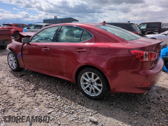 2012 Lexus IS 250 с VIN JTHCF5C27C5059137, выставлен на аукционе Copart как лот 57426615 с пробегом Не указан миль и Списание • Salvage title. История ставок и продаж доступна на DreamBid. Изображение 2.