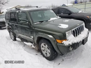 2007 Jeep Commander Overland with VIN 1J8HG68247C555994, listed as a Copart auction lot 86903914 with 219,294 mi miles and Salvage title. Bid and sale history available at DreamBid. Image 4.