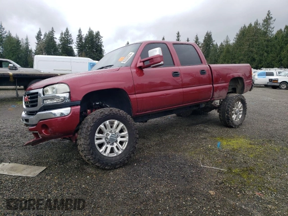 2004 GMC Sierra 2500HD SLE z VIN 1GTHK23144F119430, wystawiony jako Copart lot #85532974 z przebiegiem Nie podano mil oraz Szkoda całkowita • Salvage title. Historia ofert i sprzedaży dostępna na DreamBid. Obrazek 1.