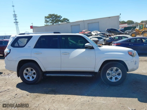 2019 Toyota 4Runner SR5 with VIN JTEZU5JR4K5209166, listed as a IAAI auction lot 41667608 with 61,507 mi miles. Bid and sale history available at carsss.com. Image 13.