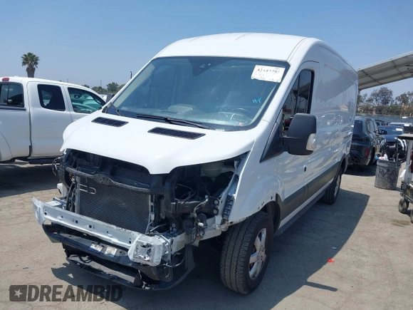 2019 Ford Transit with VIN 1FTBW2CM1KKB41975, listed as a IAAI auction lot 42444285 with 160,744 mi miles and . Bid and sale history available at DreamBid. Image 18.