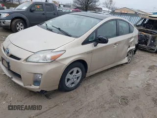 2010 Toyota Prius II with VIN JTDKN3DU1A1291631, listed as a IAAI auction lot 41465573 with 198,277 mi miles. Bid and sale history available at carsss.com. Image 2.