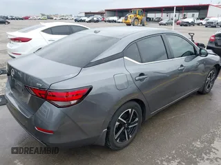 2024 Nissan Sentra SV with VIN 3N1AB8CV6RY262194, listed as a IAAI auction lot 41947048 with 5,629 mi miles and . Bid and sale history available at DreamBid. Image 4.