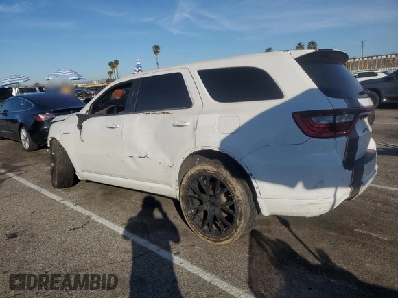 2021 Dodge Durango R/T with VIN 1C4SDHCT5MC554592, listed as a Copart auction lot 87502935 with 35,734 mi miles and Clean Title. Bid and sale history available at DreamBid. Image 2.