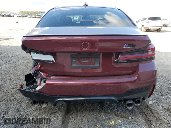 2021 BMW M5 z VIN WBS83CH0XMCH08885, wystawiony jako Copart lot #39373083 z przebiegiem Nie podano mil oraz . Historia ofert i sprzedaży dostępna na DreamBid. Obrazek 6.