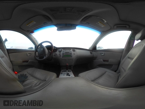 2006 Hyundai Azera SE with VIN KMHFC46F46A093575, listed as a IAAI auction lot 41259753 with 164,453 mi miles and . Bid and sale history available at DreamBid. Image 18.