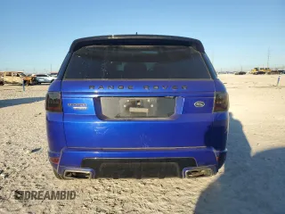 2019 Land Rover Range Rover Sport Dynamic with VIN SALWR2RE2KA818930, listed as a Copart auction lot 43557155 with 0 mi miles and Salvage Title. Bid and sale history available at carsss.com. Image 6.
