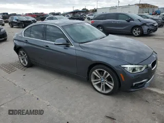 2017 BMW 3 Series 330i with VIN WBA8B9C38HK885925, listed as a Copart auction lot 86799814 with 71,095 mi miles and Salvage Title. Bid and sale history available at carsss.com. Image 4.