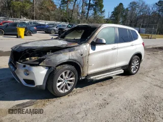2015 BMW X3 sDrive28i with VIN 5UXWZ7C57F0M83476, listed as a Copart auction lot 47227835 with Not Provided miles and Salvage Title. Bid and sale history available at DreamBid. Image 1.