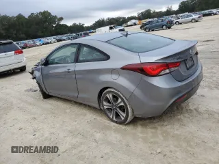 2014 Hyundai Elantra Coupe with VIN KMHDH6AH5EU026736, listed as a Copart auction lot 38143974 with 140,745 mi miles and Non Repairable. Bid and sale history available at carsss.com. Image 2.