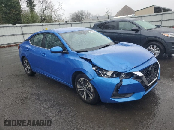 2023 Nissan Sentra SV with VIN 3N1AB8CV5PY304271, listed as a Copart auction lot 50386415 with 27,731 mi miles and Salvage Title. Bid and sale history available at DreamBid. Image 4.
