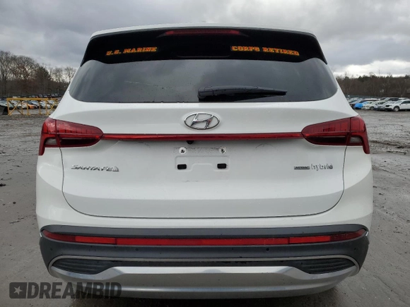 2023 Hyundai Santa Fe Hybrid Limited with VIN 5NMS5DA17PH002511, listed as a Copart auction lot 38086224 with 13,732 mi miles. Bid and sale history available at carsss.com. Image 6.