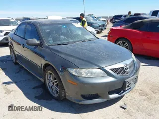 2004 Mazda Mazda6 s with VIN 1YVFP80D645N16762, listed as a IAAI auction lot 41854938 with 186,760 mi miles. Bid and sale history available at carsss.com. Image 1.