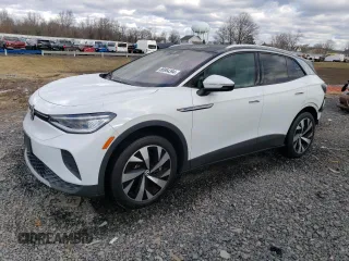 2021 Volkswagen ID.4 Pro S with VIN WVGUNPE29MP057926, listed as a Copart auction lot 86964394 with 15,286 mi miles and Salvage Title. Bid and sale history available at carsss.com. Image 1.