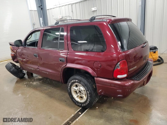 2001 Dodge Durango with VIN 1B4HS28Z21F517176, listed as a Copart auction lot 78928854 with 0 mi miles and Clean Title. Bid and sale history available at carsss.com. Image 2.