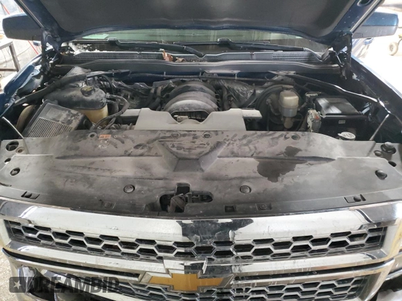 2015 Chevrolet Silverado 1500 LT with VIN 1GCVKRECXFZ343684, listed as a Copart auction lot 46221995 with 118,810 mi miles and Salvage Title. Bid and sale history available at DreamBid. Image 12.