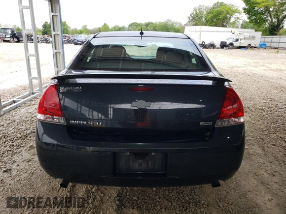 2014 Chevrolet Impala LT with VIN 2G1WB5E32E1100531, listed as a Copart auction lot 55635635 with 292,383 mi miles and Salvage title. Bid and sale history available at DreamBid. Image 6.