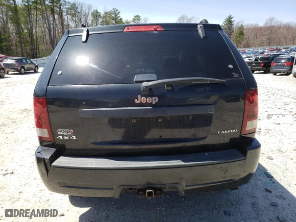 2005 Jeep Grand Cherokee Laredo with VIN 1J4GR48K95C628365, listed as a Copart auction lot 52524515 with 214,630 mi miles and Clean Title. Bid and sale history available at carsss.com. Image 6.