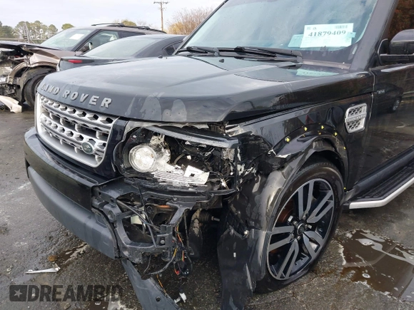 2015 Land Rover LR4 Lux with VIN SALAK2V66FA760145, listed as a IAAI auction lot 41879409 with 103,051 mi miles and . Bid and sale history available at DreamBid. Image 6.
