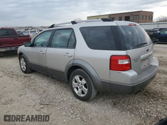 2007 Ford Freestyle SEL with VIN 1FMDK02187GA37649, listed as a Copart auction lot 81901744 with 180,670 mi miles and Salvage Title. Bid and sale history available at carsss.com. Image 2.
