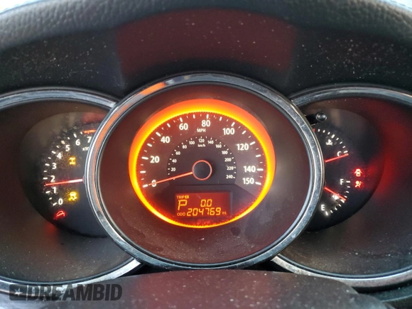2013 Kia Sorento SX with VIN 5XYKWDA26DG383313, listed as a Copart auction lot 42489555 with 204,769 mi miles and Salvage Title. Bid and sale history available at carsss.com. Image 9.